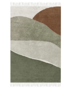 Little Dutch Rug Horizon - Olive - 130x90cm - LD
