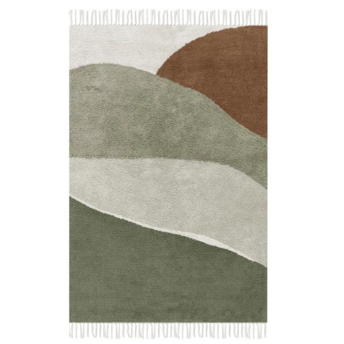 Little Dutch Rug Horizon - Olive - 130x90cm - LD