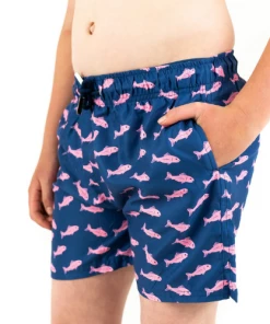 James Cromwell Navy Bold Fish Boys SUMMER TIME