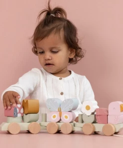 Little Dutch Stacking Train Flowers & Butterflies