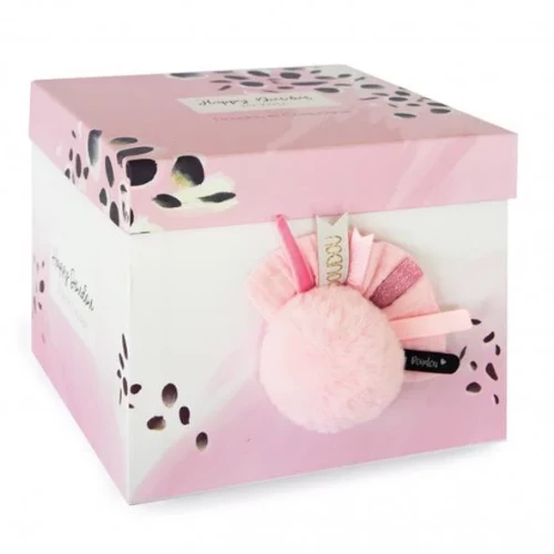 Doudou Et Compagnie PLAY HAPPY Bunny Wild - Blush