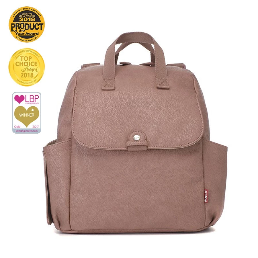 Babymel Backpack - Robyn Convertible - Faux Leather ON THE MOVE