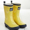 Grass & Air Older Kids Colour Revealing Yellow Wellies