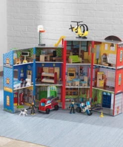 KidKraft Everyday Heroes Wooden Play Set
