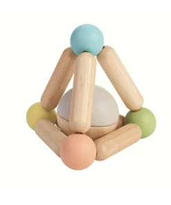 Plan Toys Clutching Toy Triangle - Pastel - PT 5256 PLAY