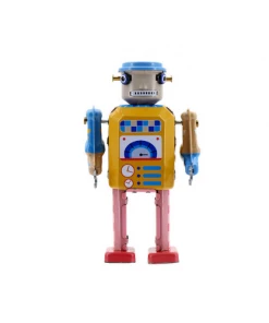 Mr & Mrs Tin Electro Bot PLAY