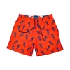 James Cromwell SUMMER TIME Red Bold Seahorse Boys