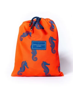 James Cromwell SUMMER TIME Red Bold Seahorse Boys