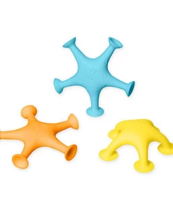 Ubbi Beach Toys Suction Bath Toys – 3-pack Starfish