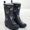 Grass & Air Older Kids Colour Revealing Navy Wellies SALE