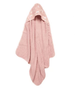 Little Dutch Hooded Towel - Ocean Pink