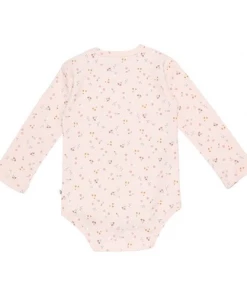 Little Dutch Bodysuit Long Sleeves Little Pink Flowers