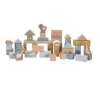 Little Dutch Building Blocks In Bucket - Blue - LD7019
