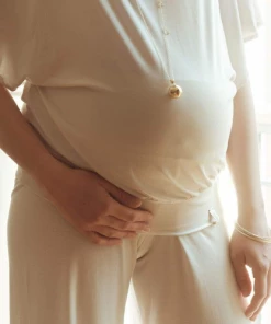 Cache Coeur Origin 7/8th Pregnancy Trousers Oats