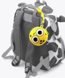 Sweet Dreamers Sylvester Sponge Bendy Kids Silicone Reusable Straws - Yellow