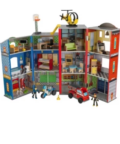 KidKraft Everyday Heroes Wooden Play Set