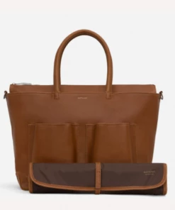 Matt & Nat RAYLANMED Vegan Diaper Bag - Vintage Chili