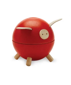 Plan Toys Piggy Bank - Red - PT 8708 PLAY