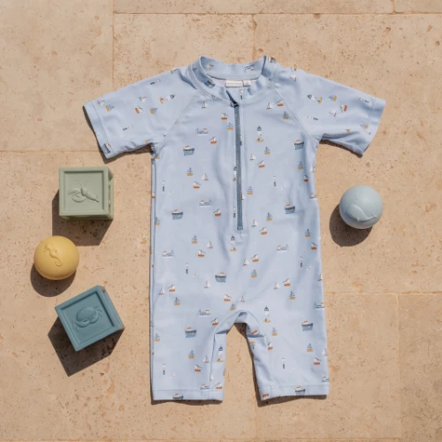 Little Dutch NEW IN Swimsuit Sailors Bay Blue