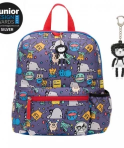 Zip&Zoe ON THE MOVE Backpack - Monster - 3+ Age