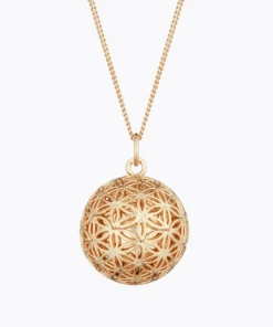 Ilado MATERNITY & PARENTS Necklace - Flower Of Life Pregnancy Ball