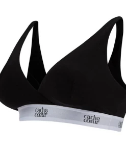 Cache Coeur Maternity And Nursing Bra Life Black