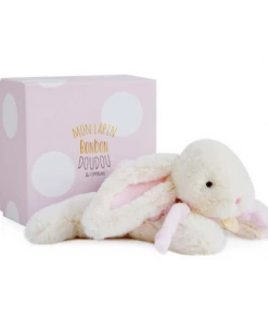 Doudou Et Compagnie Doudou Lapin Bonbon Pink 25cm