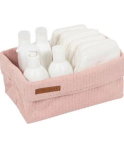Little Dutch Storage Basket L - Pure Pink ON THE MOVE