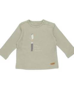 Little Dutch T-shirt Long Sleeves Seagull Olive