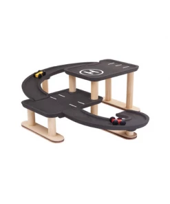 Plan Toys Race N Play Parking Garage - PT 6270