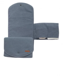 Little Dutch Changing Pad Comfort - Pure - Blue ON THE MOVE