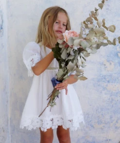 Gaia & Nina Ibiza Dress In White NEW IN