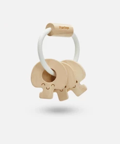 Plan Toys Key Rattle - Natural - PT 5267