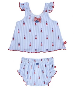 Condor SUMMER TIME Med Riviera Tankini For Baby With Swim Diapers