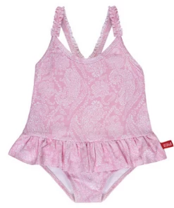 Condor SUMMER TIME Pink Ballerina Swimsuit With Waist Flounce Skirt