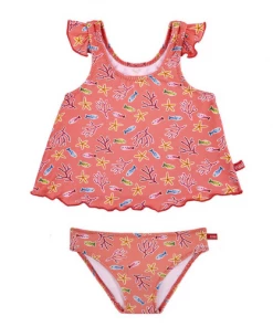 Condor Under The Sea Tankini For Baby With Flounces And Tulle