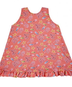 Condor SUMMER TIME Under The Sea Sun Dress With Back Bow