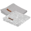 Little Dutch Muslin Cloths 70 X 70 Adventure Grey (set Of Two) CARE