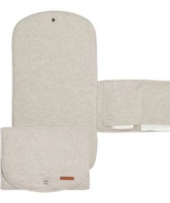 Little Dutch Changing Pad Comfort - Pure Grey ON THE MOVE
