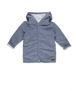 Little Dutch Baby Melange Jacket - Ocean Blue SALE