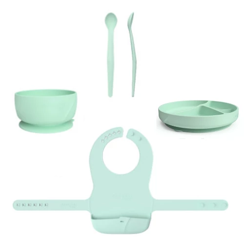Everyday Baby Ultimate Weaning Bundle - Mint Green