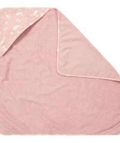 Little Dutch Hooded Towel - Ocean Pink