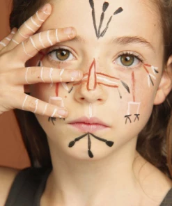 Nailmatic TEMPORARY FELT PEN - Brown