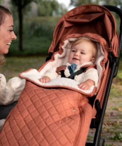 Little Dutch Footmuff Stroller - Rust CARE