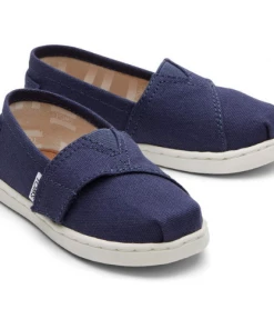Toms NEW IN Tiny Alpargata Canvas Navy