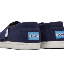 Toms NEW IN Tiny Alpargata Canvas Navy