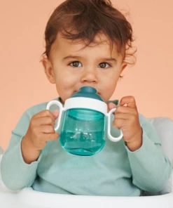 EAT Leakproof Sippy Cup Mepal Mio 200 Ml - Deep Turquoise