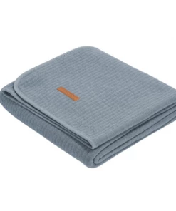 Little Dutch CARE Bassinet Summer Blanket - Pure Blue