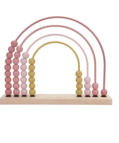 Little Dutch Rainbow Abacus - Pink - LD7031 PLAY