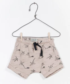 Play Up SALE Printed Flame Shorts - Stone